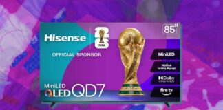 Hisense 85-дюймовий QD7: Знижка $500 на Amazon та Best Buy