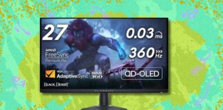 Monitor da gioco Alienware scontato di $ 150 su Amazon