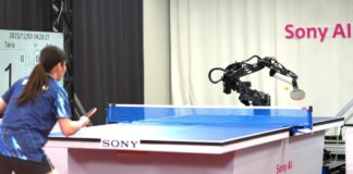 Робот Ace від Sony досяг важливої віхи в автономному настільному тенісі